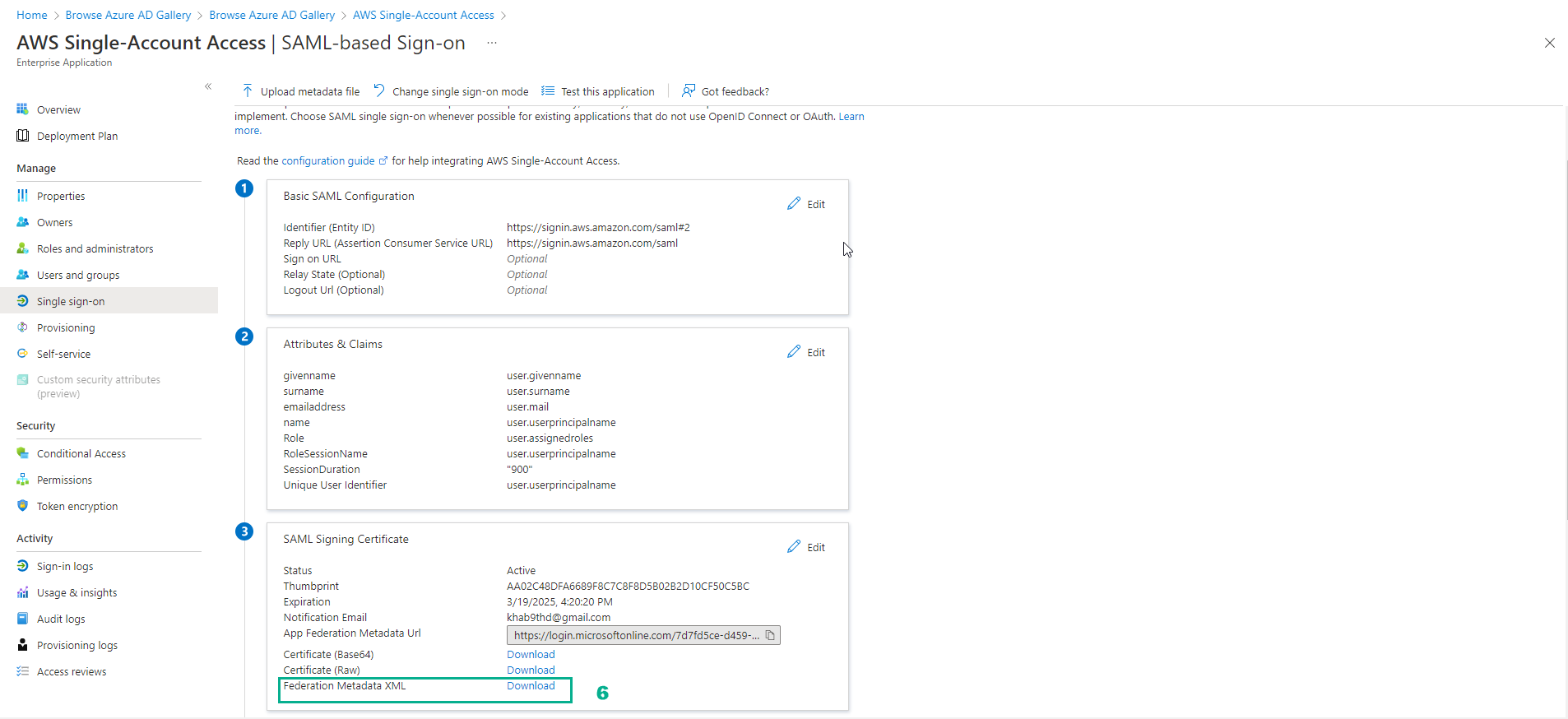 Set Up SSO with AWS